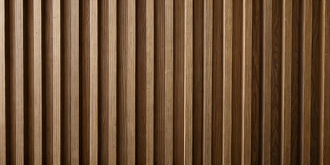 Obraz premium Light Natural Bamboo Vertical Pole Reed Slat Fence Wall Texture Seamless Background