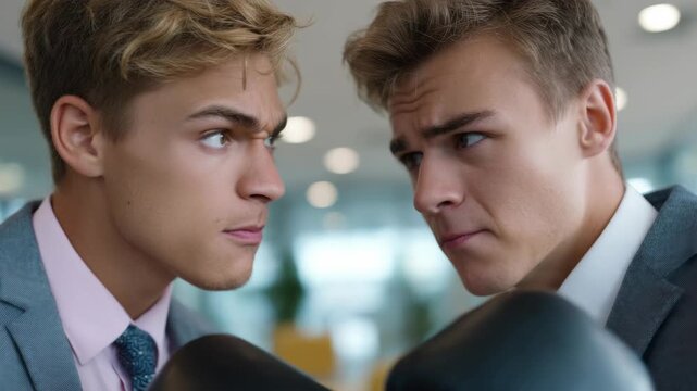 Business Rivals in the Boxing Ring