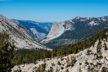 View of a valley, Kings, Canyon National Park, CA