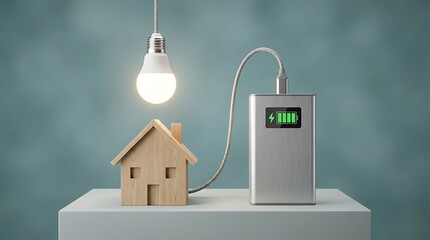 Sustainable Energy Storage for Home Power.