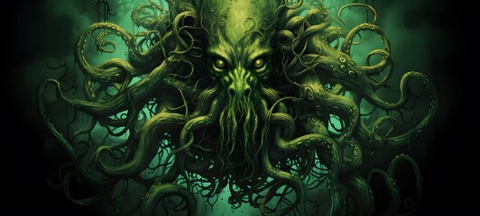 Kraken Dryad Monster Vector Illustrationshirt