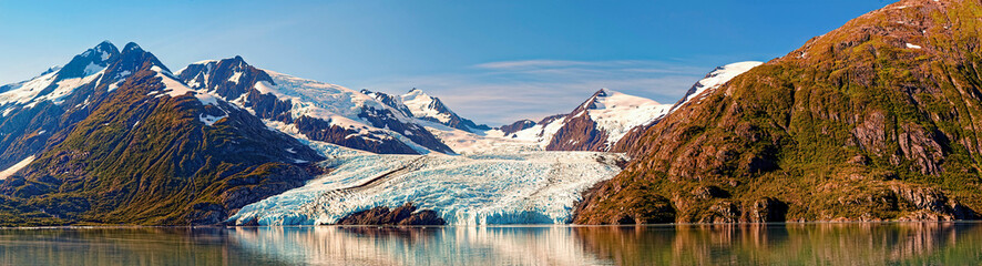 mountain landscape with lake