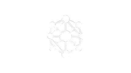 A network illustration, emphasizing interconnectedness and complex systems.