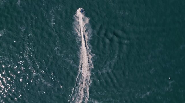 jet ski at sea