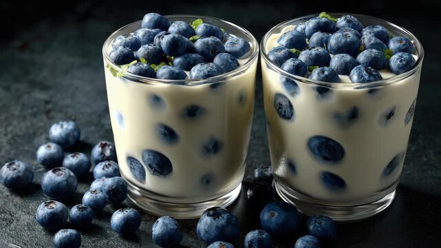 Bluberry Parfait