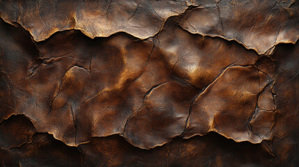 Brown leather texture