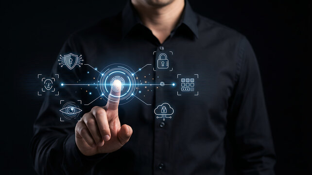 Biometric Authentication Security System with Mobile Login Verification