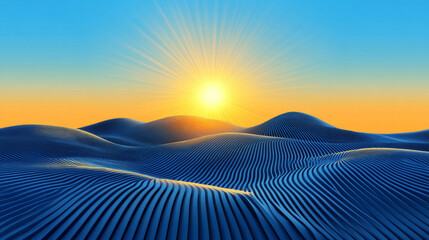 Wave Hills at Sunrise