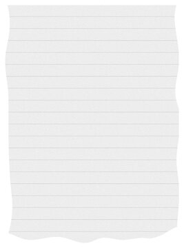 A grayscale image of a white piece of paper with a black background