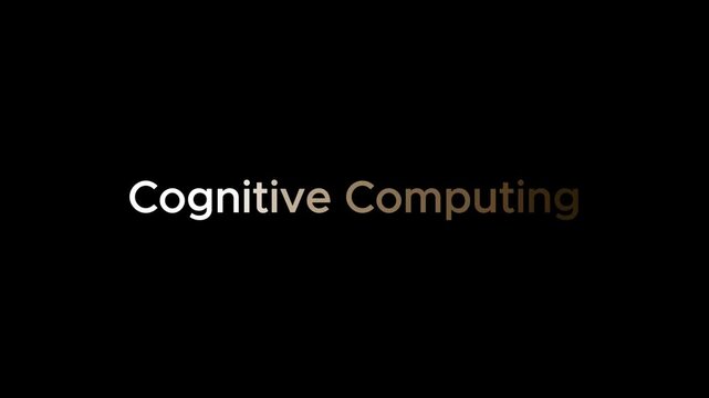 A futuristic video showcasing cognitive computing in a modern laboratory setting with a professional expert