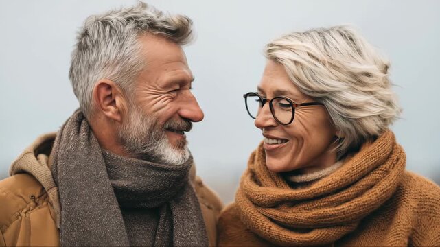Mature couple representing retirement and senior lifestyle marketing