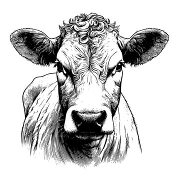 head of a cow
