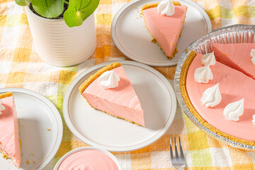 Easter pastel fruit holiday pie