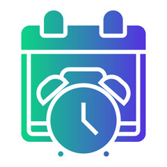 Obraz premium daily Gradient icon