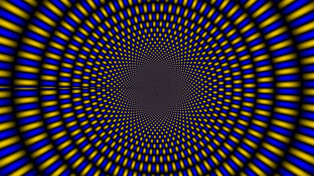 Blue Light Tunnel Vortex Abstract Motion Background