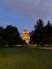 Night view of St. Petersburg