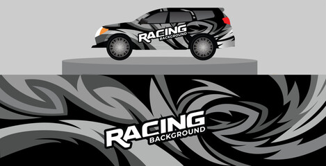 abstract car wrap design, car livery design, modern car decal design. abstract car decal 