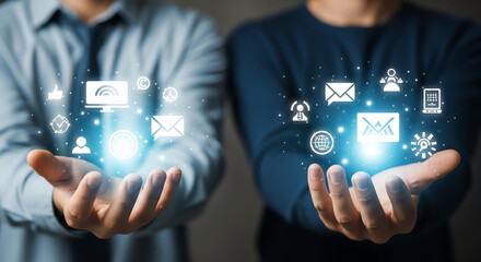 Business Meeting with Handshake and Collaboration in Modern Office.