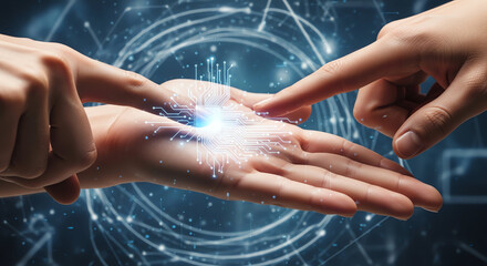 Business Meeting with Handshake and Collaboration in Modern Office.