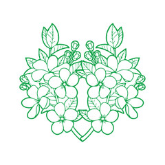 Make a Professional Flower Illustration Design Vector