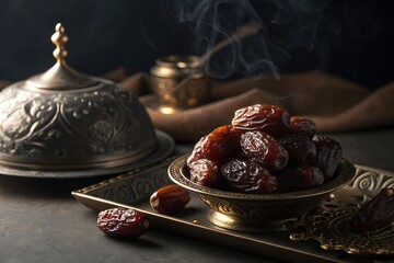 Premium Organic Dates on Vintage Silver