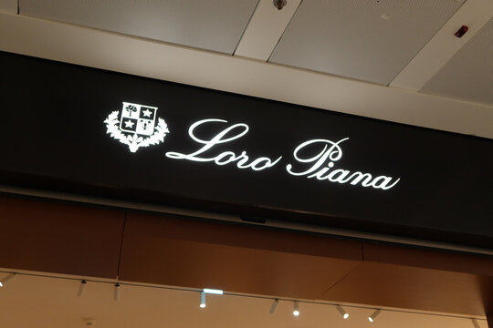 Loro Piana store at Milano Malpensa Airport (MXP) in Milan, Italy on May 21, 2025