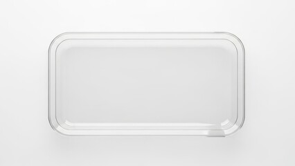 Transparent rectangular glass baking dish ideal for culinary storage and oven use