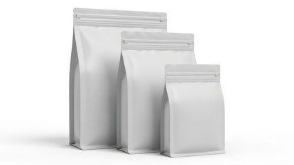 Versatile stand-up pouches in various sizes for packaging and storage solutions