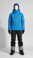 young man in winter clothes