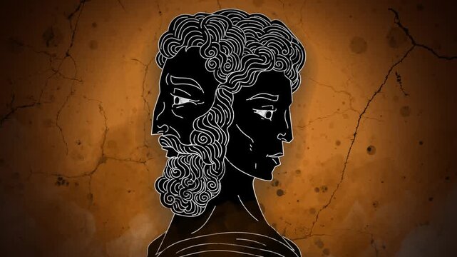 janus roman god with two heads
