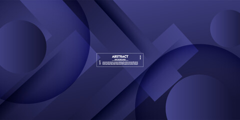 Abstract dynamic purple pattern background. Concept design of overlapping circle and square shape elements. Vector Eps10