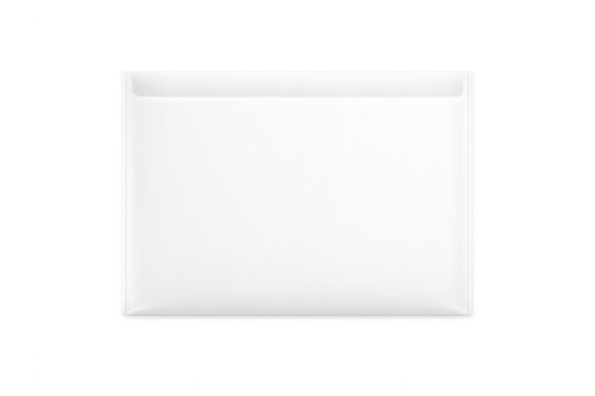 Padded bubble mailer mock up for safe item shipping and delivery, white postal package for branding or advertising