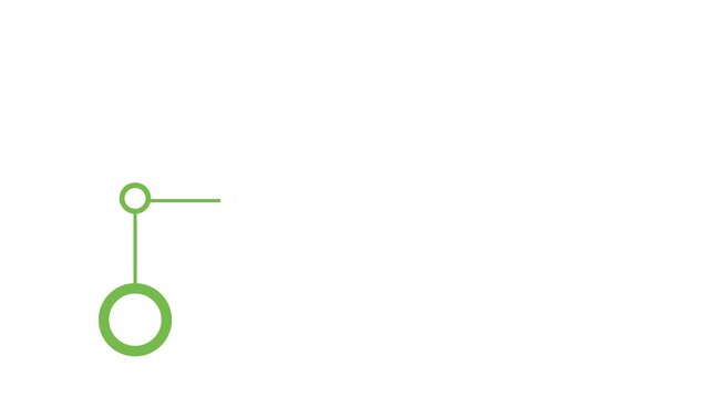 Sleek 5-step motion design visualizing structured corporate processes.