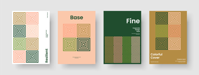 Naklejka premium Abstract Business Presentation Layout. Isolated Brochure Template. Creative Report Design. Banner. Poster. Flyer. Book Cover. Background. Handbill. Journal. Newsletter. Pamphlet. Notebook