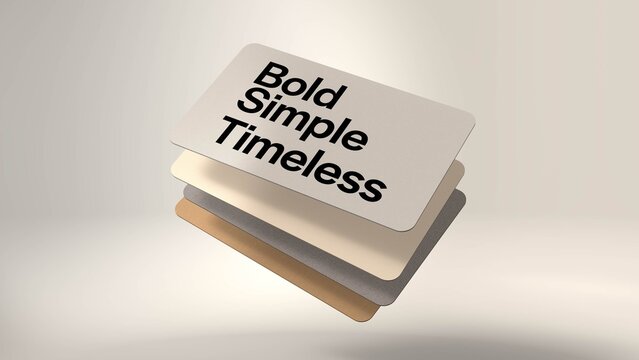 Clean Modern Corporate Titles