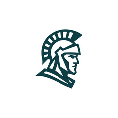 Fototapeta premium Myth Spartan Tribe Logo