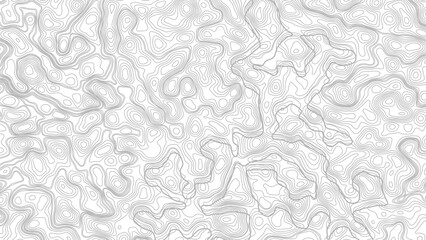 Topography and geography map grid abstract backdrop. Tourism and recreation brochure. Vector contour topographic map. © Mst