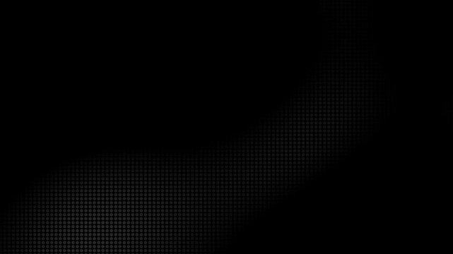 Animated abstract technology random dots and grid 4K on black background. Abstract dot technology 4k loop motion background.
Animated abstract technology dark background random dots 4K.