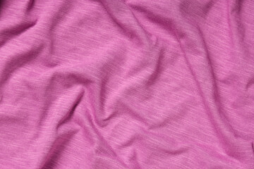 Purple cotton fabric as background