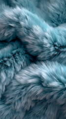 Obraz premium light green fur texture, short plush fur
