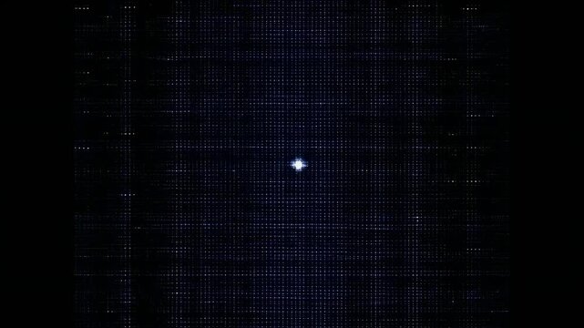 A futuristic digital background featuring a fade out light for a high-tech data wallpaper design