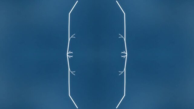Blue Background Transition Animation Video.
