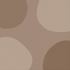 Abstract Organic Shapes Background Warm Neutral Colors Flowing Blobs Minimalist Earthy Design