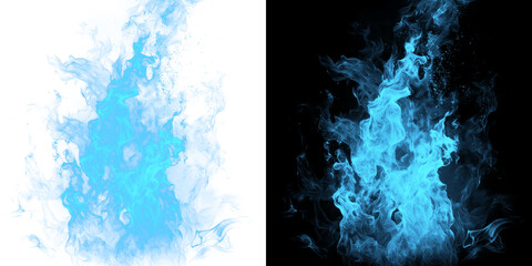 blue flame fire effect png transparent background, abstract blue fire smoke png transparent background, glowing blue flame splash png isolated transparent background