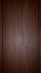 Dark brown wooden texture with subtle vertical grain patterns shown
