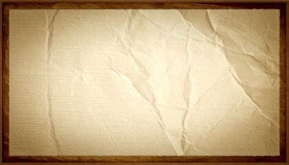 Vintage paper texture with light leak and border