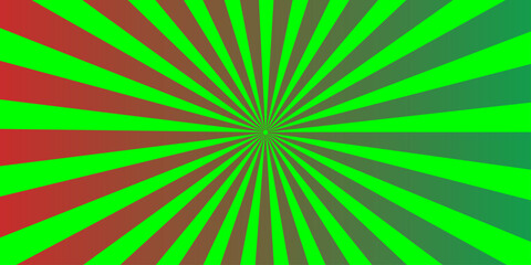 Fototapeta premium Green and yellow vintage sunburst background featuring a grunge paper texture with radial rays and bright starburst light beams in a retro vector illustration design