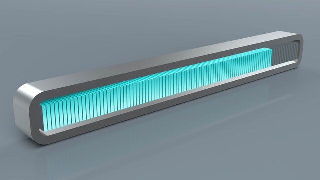 Modern 3D Data Progress Bar Animation