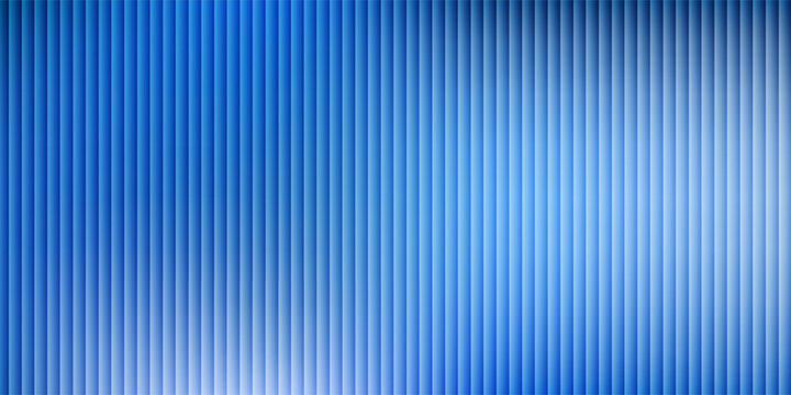 Futuristic texture with vibrant neon shades of blue green gradients and bright smooth fluted horizontal lines. Bold dynamic design blending smooth and radiant colors for modern visual art project