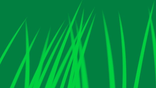 Vibrant Green Abstract Illustration of Grass Blades for Nature Backgrounds